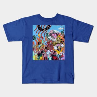 Don't Dream | pop art surreal | contemporary art | Original Painting By Tyler Tilley c. 2021 Kids T-Shirt